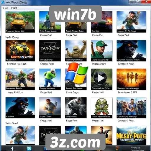 destaques da biblioteca de jogos do win7b
