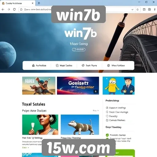 Guia de navegação no site win7b